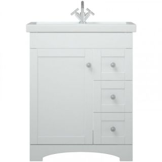 Тумба под раковину Corozo Техас 70см белый SD-00000451